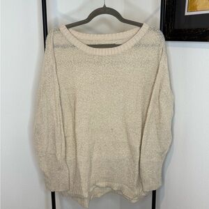 Rubbish Cream Women's Crew Neck Sweater